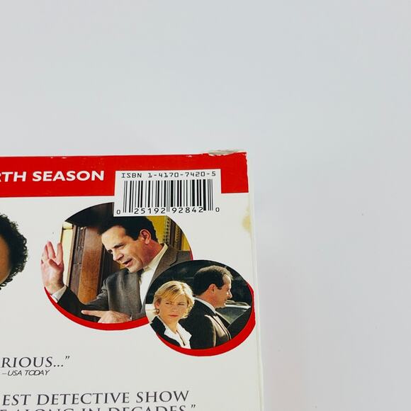 Monk - The Complete Fourth Season (DVD, 2006, 4-Disc Set) - Good Used Condition - Picture 14 of 15